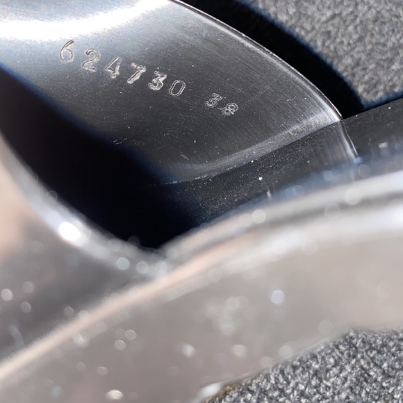 Gucci Rubber Logo Sandal Slipper size 38 - Picture 5 of 5